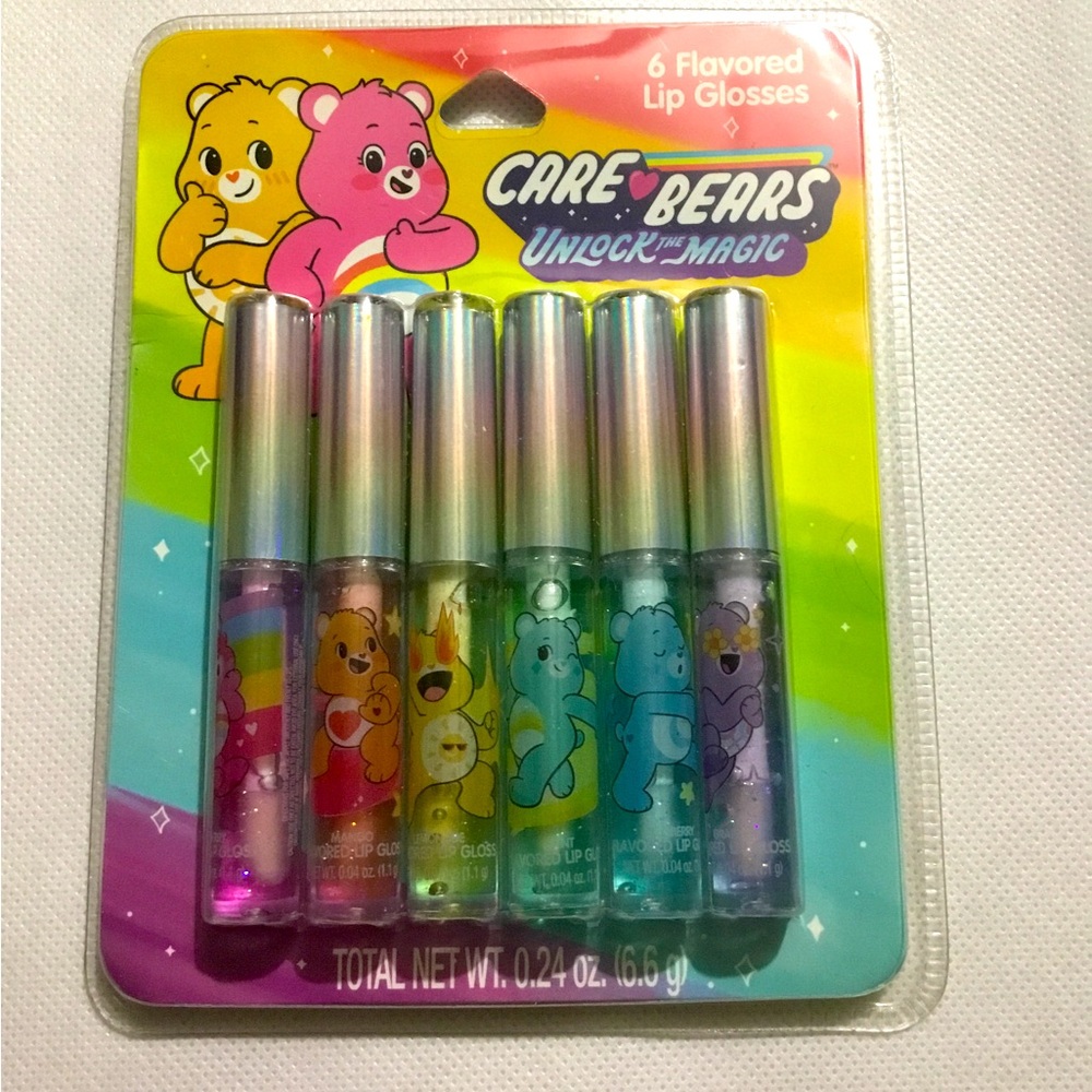 Care Bears lipglosses 6 flavors